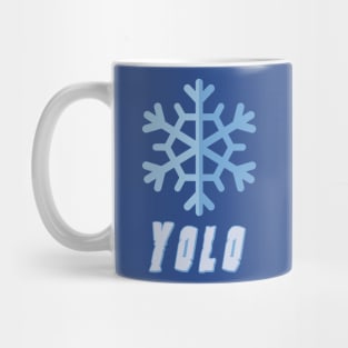 YOLO - Snowflake Mug